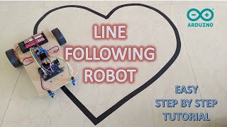 Line Follower Arduino Project How To Make A Line Following Robot Arduino Project Line Follower Robot ...