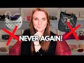 THE LUXURY HANDBAGS I WILL NEVER BUY AGAIN! (there's a lot!)