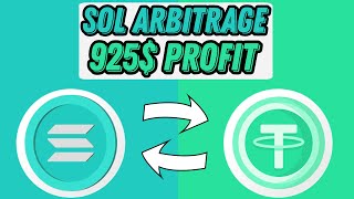 Crypto Arbitrage | New Strategy Trading Solana | Profit 8-20% | Arbitrage Trading Binance