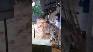 Kerala flood Before pathar Town and bridge