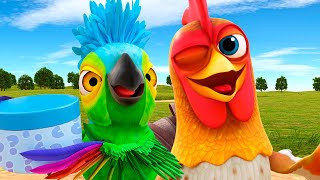 SE ENOJÓ EL LORITO PEPE 🦜 LA GRANJA DE ZENÓN 👨🏻‍🌾 CANCIONES 🎵 PARA NIÑOS