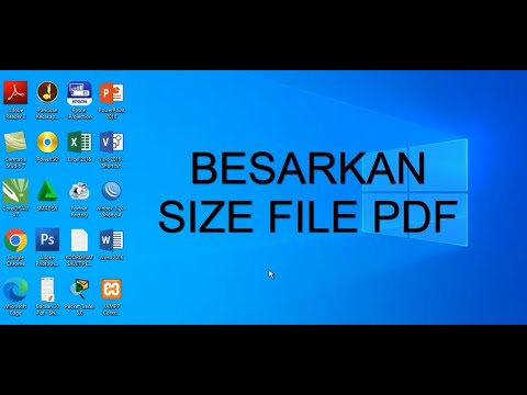 BESARKAN SIZE FILE PDF OK - YouTube