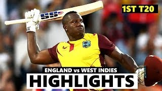 Full Match Highlights | England vs West Indies | 1ST T20 2023 | #engvswi #1stT20 #Highlights