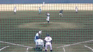 【湘南高校 大久保英貴】20170328 神奈川県春季大会 湘南Fブロックvs湘南工科大附属 有城巧馬 第2打席