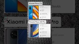 Xiaomi Poco F3 Pro vs Xiaomi Poco X3 Pro