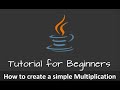 How to create a simple Multiplication Table with Range using Java language