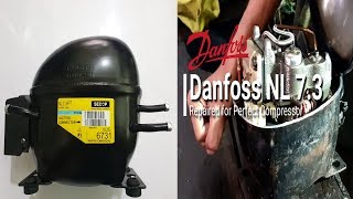 How To Compressor Jammed Pump Repaired Danfoss NL7.3