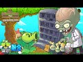 Plants vs Zombies Fusion: Surviving with 5 Super plants | Hardcore Mode