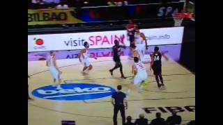 Kyrie Irving Amazing Basket Turkey vs USA