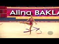 BAKLAGINA Alina (LAT) - 2019 Rhythmic Worlds, Baku (AZE) - Qualifications Ribbon