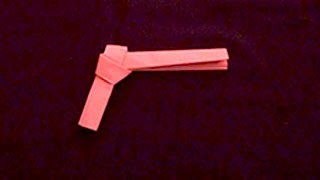 How to Make Easy Paper Origami Gun |  Paper Gun that doesn't shoots