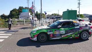 【FIA World Rally Championship　WRCラリージャパン2024　愛知・岐阜で開催】　スタジアムの外で観戦　愛知県豊田市　2024年11月24日（日）