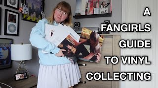 A FANGIRLS GUIDE TO VINYL: my vinyl collection, record player setup + tips \u0026 recommendations!