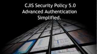 CJIS Advanced Authentication to a Shared Workstation