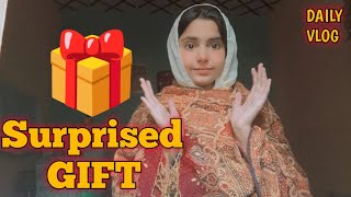 Surprised Gift 🎁 || bhai le kr aye gift || Ali\u0026Muskii