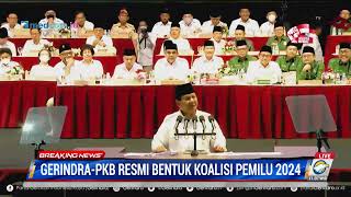 Prabowo Sanjung Jokowi di Deklarasi Gerindra PKB