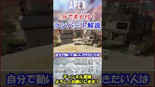 【APEX/シーズン21】足、止めないで。初心者ランパートがやりがちなNG行動！ #Shorts【初心者】