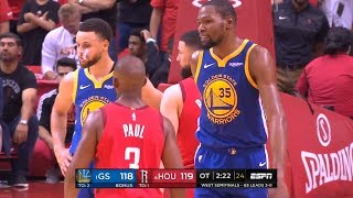 GS Warriors vs Houston Rockets - Game 3 - May 4, Full Overtime | 2019 NBA Playoffs