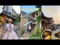 jeonju travel vlog 🇰🇷 | exploring the hanok village, visiting 25 21 filming sites, good food🌼