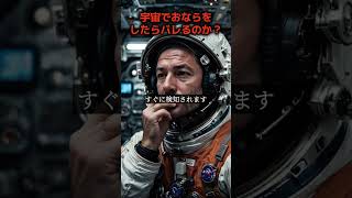 宇宙でおならをしたらバレるのか？ #shorts #宇宙 #NASA #科学