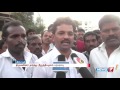 dmk cadres stops aiadmk s road construction at tirupur news7 tamil