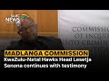 Madlanga Commission | KZN Hawks Head Lesetja Senona continues with testimony - Canny reports