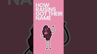 How Raisins Got Their Name #shorts