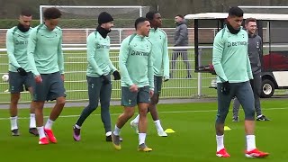 Cristian Romero RETURNS! | Tottenham Hotspur train ahead of Hoffenheim UEFA Europa League clash