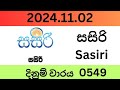 Sasiri 0549 2024.11.02 Lottery Results Lotherai dinum anka 0549 NLB Jayaking Show