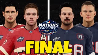 I Simulated The 4 Nations Face Off Final (Canada vs USA)