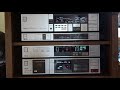 akai vintage 1983 receiver aa r32l equalizer ea a7 deck gx r66 timer dt a2.