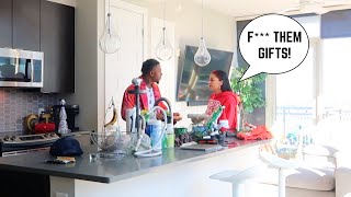 TELLING GIRLFRIEND MY EX BOUGHT MY SON GIFTS FOR CHRISTMAS TO SEE HOW SHE REACTS