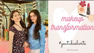 Make - Up ❤️ |Transformation With Sharma Sisters |Tanya Sharma |Kritika Sharma ❤️
