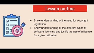 Lesson 29 - Copyright and Software Licensing