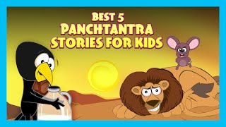 Best 5 Panchtantra Stories For Kids| English Animated Stories For Kids |Traditional Story | T-Series