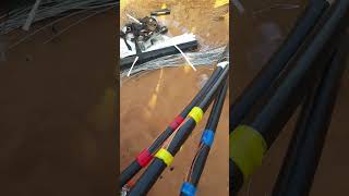 HEAT SHRINK CABLE JOINT 400MM XLP CABLE #VIRALVIDEO #SHORTVIDEO #YOUTUBESHORT