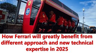 2025 F1: Ferrari to greatly benefit from lessons learned in 2024 and new technical expertise