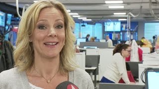 Grattis Linda - framröstad till Sveriges bästa tv-meteorolog - Nyheterna (TV4)