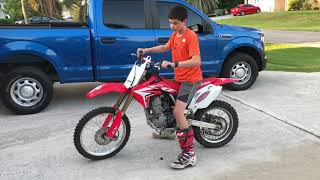 CRF150r rev limiter and revs