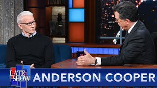 Anderson Cooper Asks Stephen What Looking Back He D Do Differently As A Parent