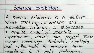 Science exhibition essay | essay on science  exhibition | importance of science exhibition in school