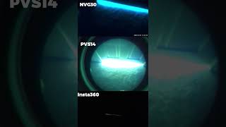 NVG30 vs PVS14 🌒 No IR Lighting 👗 Dark Closet Night Vision Test 8 #shorts