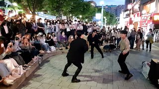 TUESDAY. AQA. BEAUTIFUL FANTASTIC BUSKING. HONGDAE STREET.