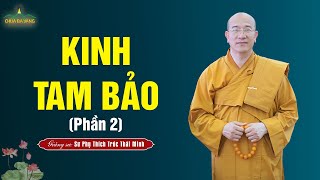 "Kinh Tam Bảo" (Phần 2) | Sư Phụ Thích Trúc Thái Minh