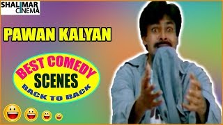 Pawan Kalyan Best Comedy Scenes Back To Back || Latest Telugu Comedy Scenes || Shalimarcinema