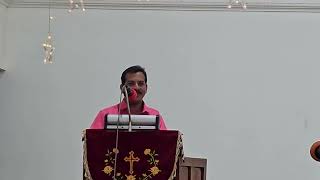 speach Jayan C , church secretary