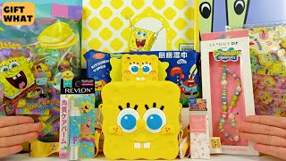 Unboxing ASMR Spongebob Squarepants Selection Collection 【 GiftWhat 】