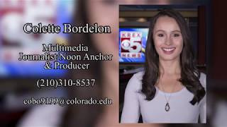 Colette Bordelon MMJ/Anchor Resume Reel