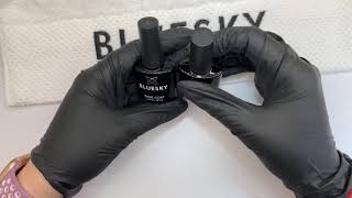 Bluesky Hard Gel How to use Tips \u0026 Triks