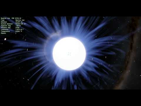 Exploring a neutron star in Space Engine Exploring a neutron star in Space Engine